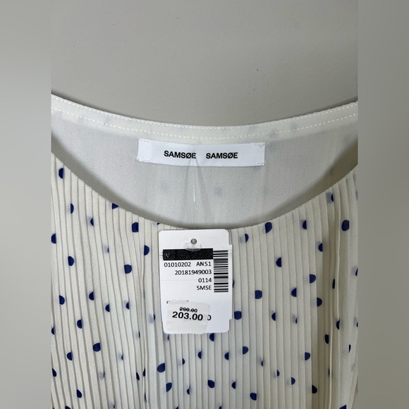 Samsoe Samsoe- Tatiana Dress-  Ivory colour - BNWT - Picture 7 of 8